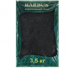 Грунт Barbus кварцит природный цветной «Черный» 1-2 мм (3.5 кг)