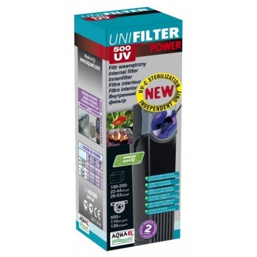 Внутренний фильтр Aquael Unifilter UV Power 500 (до 120л)