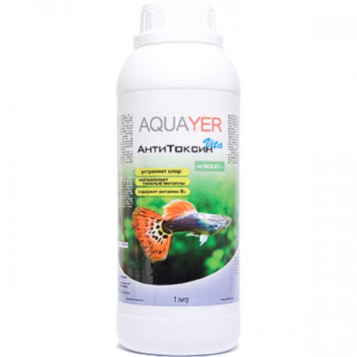 Кондиционер для воды Aquayerus АнтиТоксин Vita 1000 мл