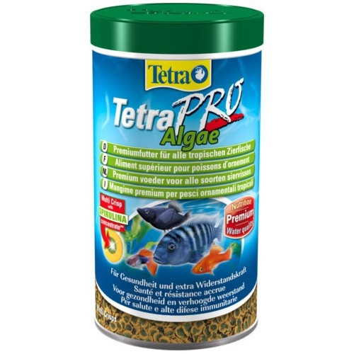 Tetra PRO Algae Crisps Корм премиум для растительноядных рыб чипсы 250 мл
